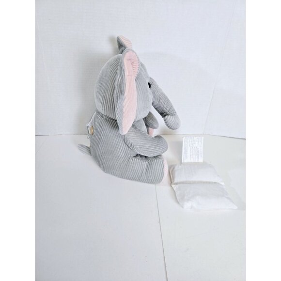 Snuggle Buddy Australia Heat & Hug Elephant Stuffed Animal Gray And Pink - Picture 3 of 11